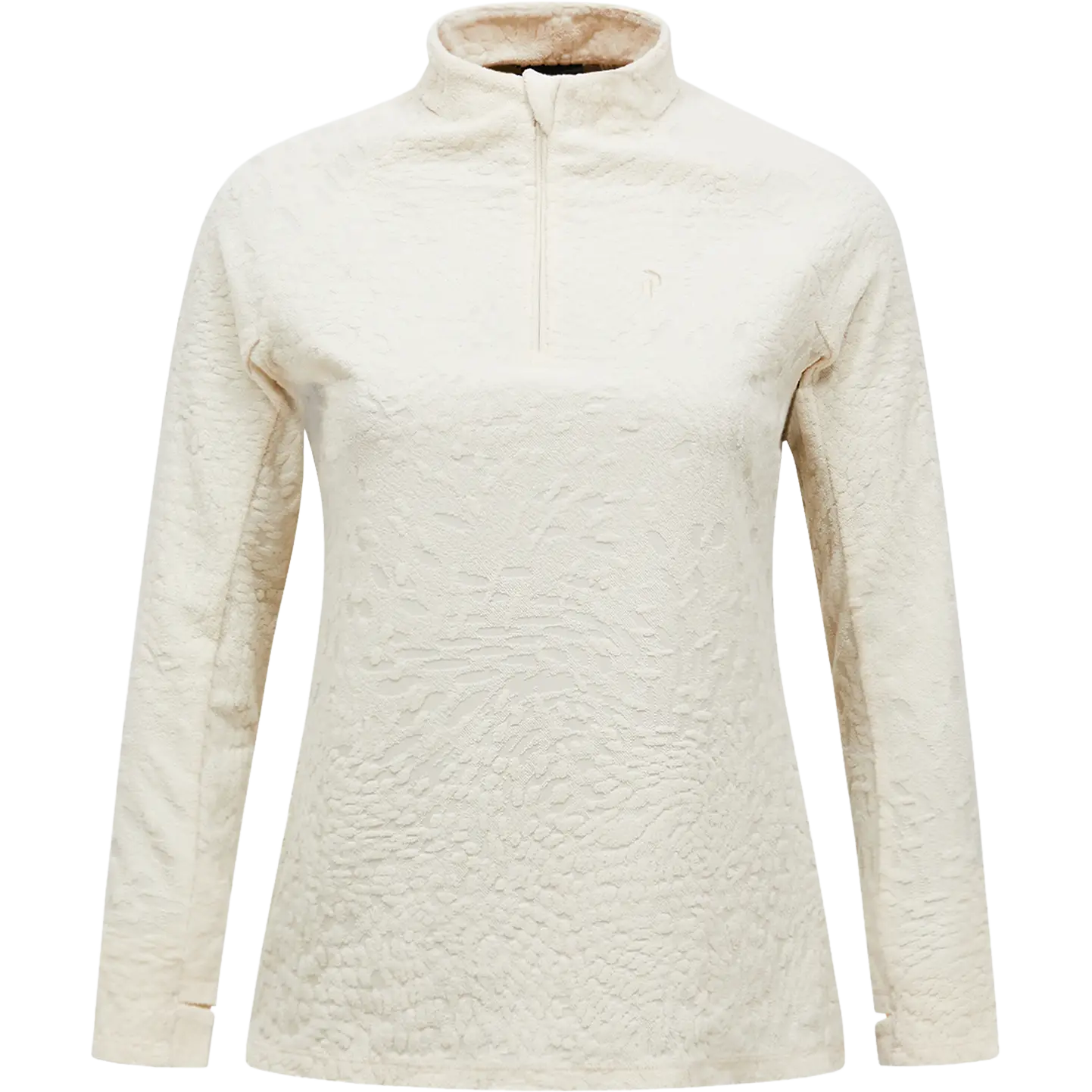Peak Performance Discover Midlayer Women - Sand Fog - XL - Løbetrøjer