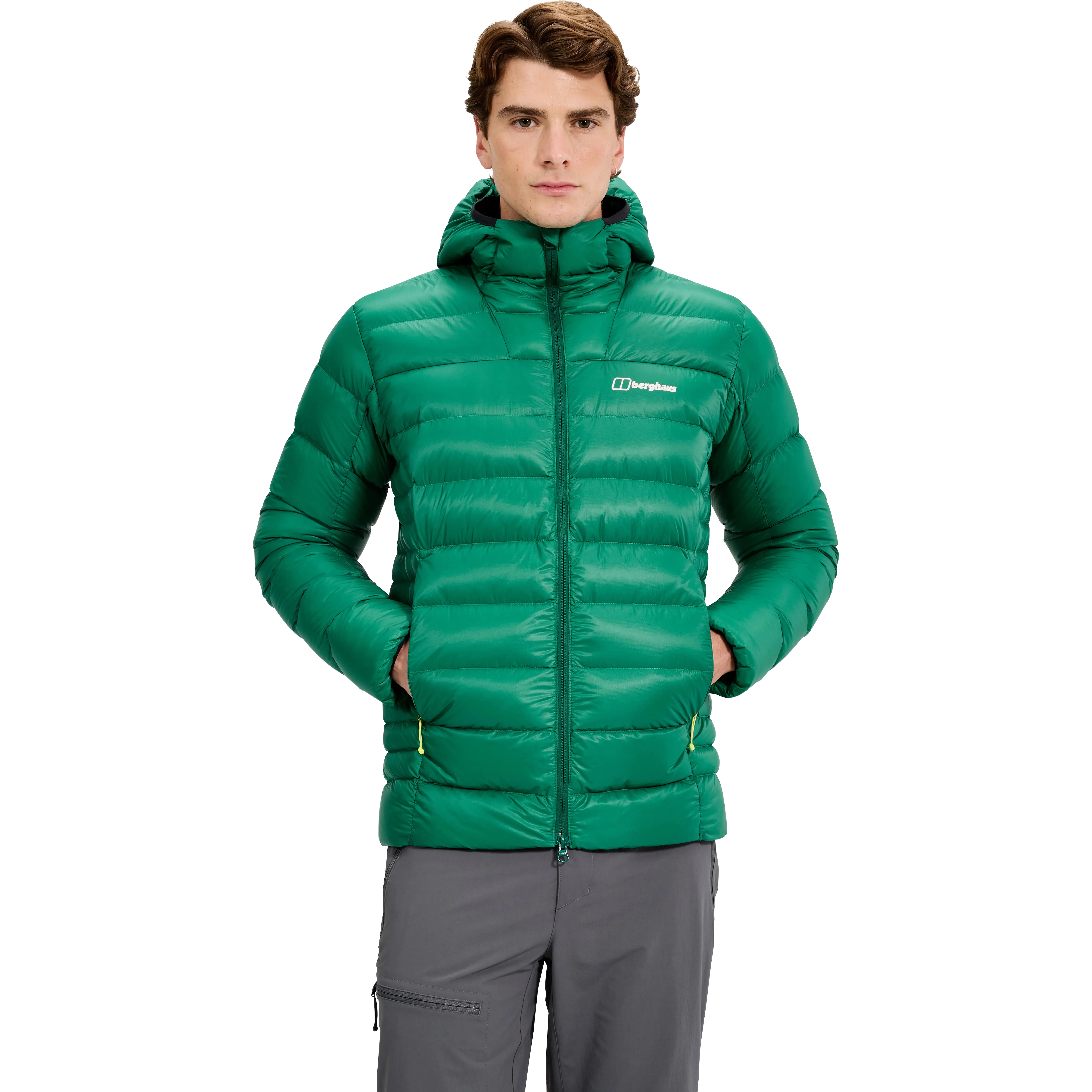 Berghaus Summit-Nomad Down Jacket Men - Meadow Green - S - Vinterjakker