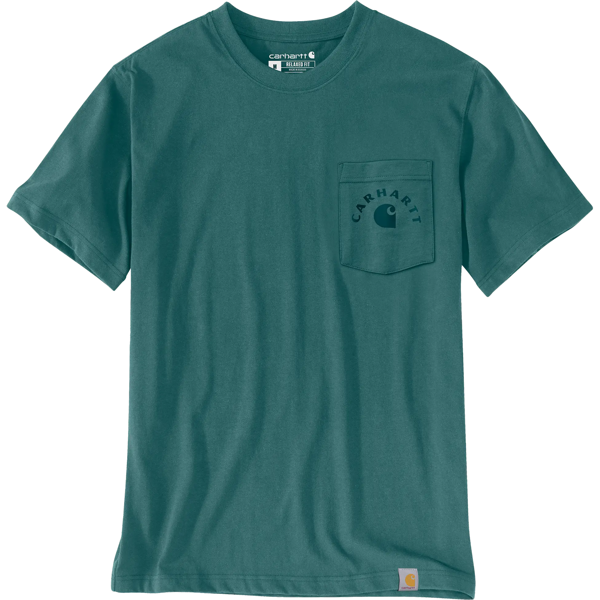 Carhartt Irvine Relaxed Work T-Shirt Men - Transformative Teal - Kortærmet T-shirts