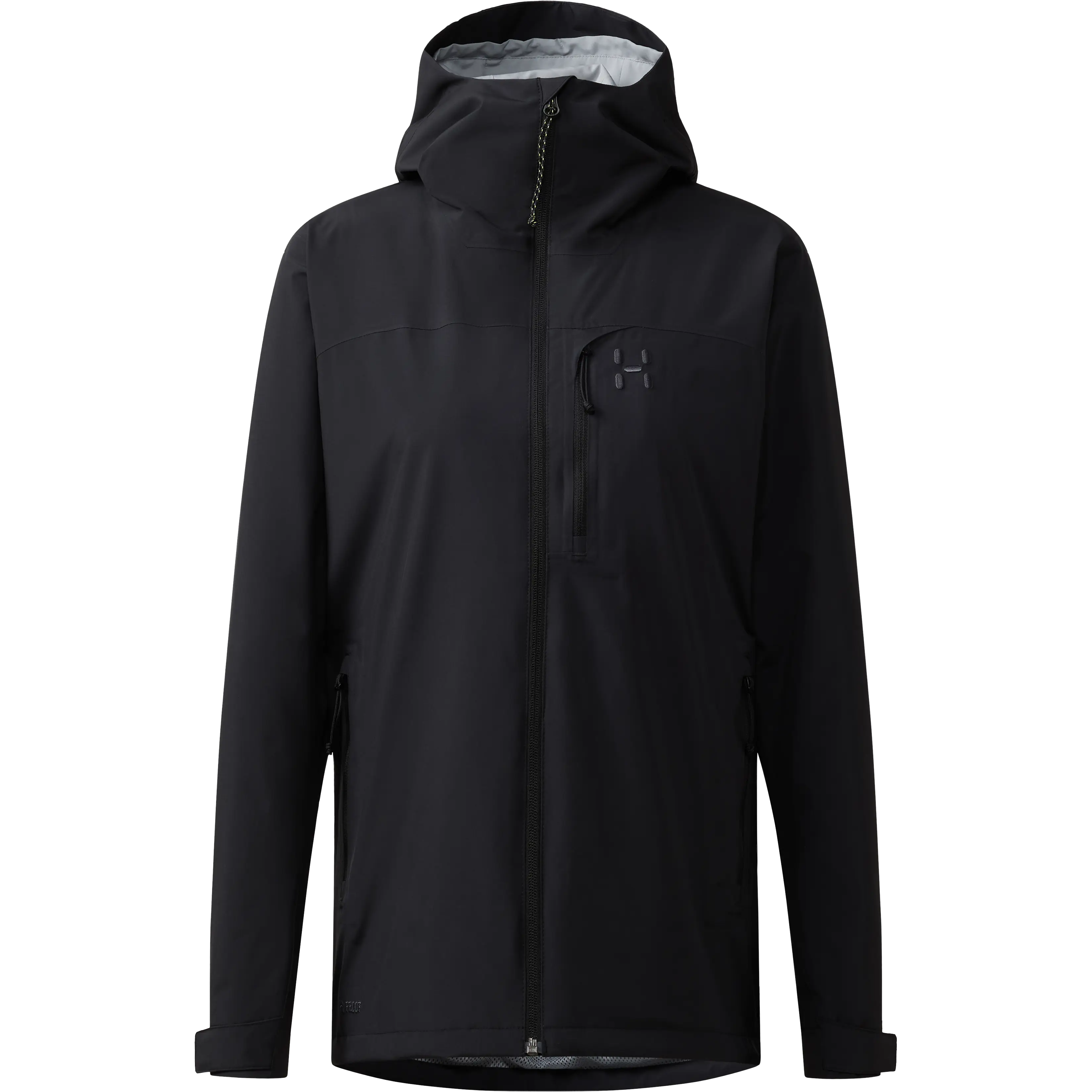 Haglöfs Ozka Proof Jacket Women - True Black - S - Regnjakker