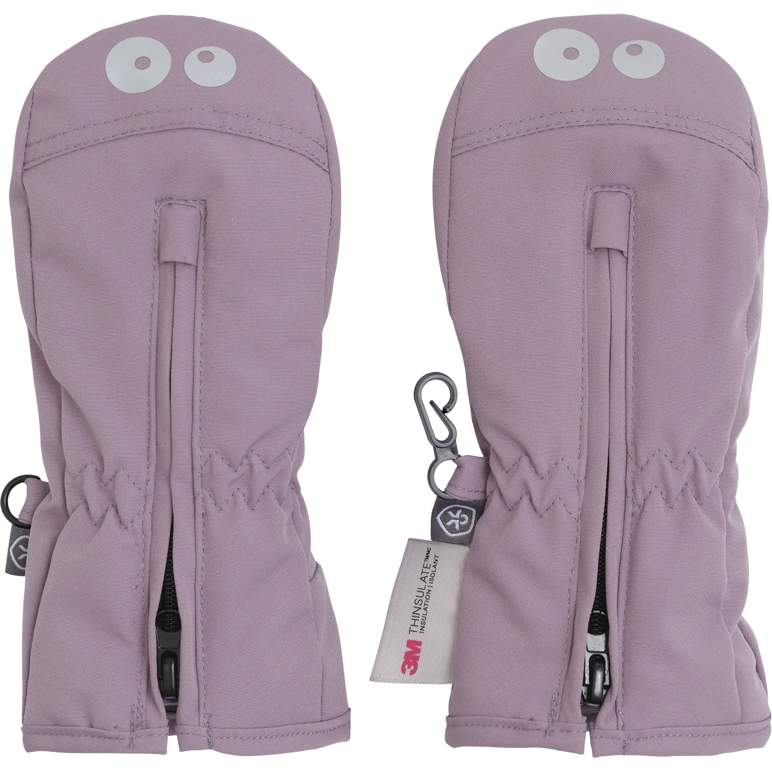 Mittens w. Zipper luffer