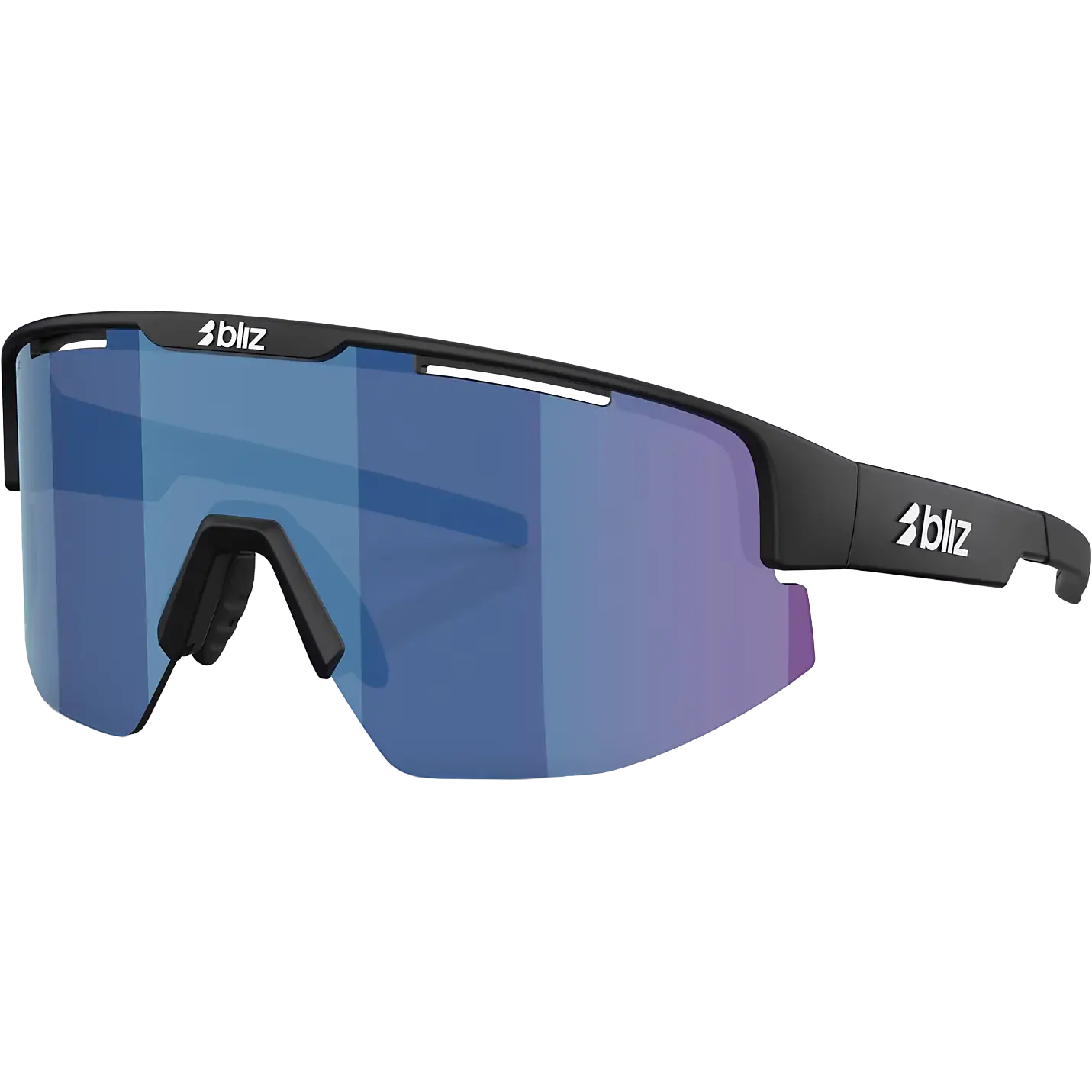 Bliz Matrix Unisex Sportsbriller - Matte Black - One size - Solbriller