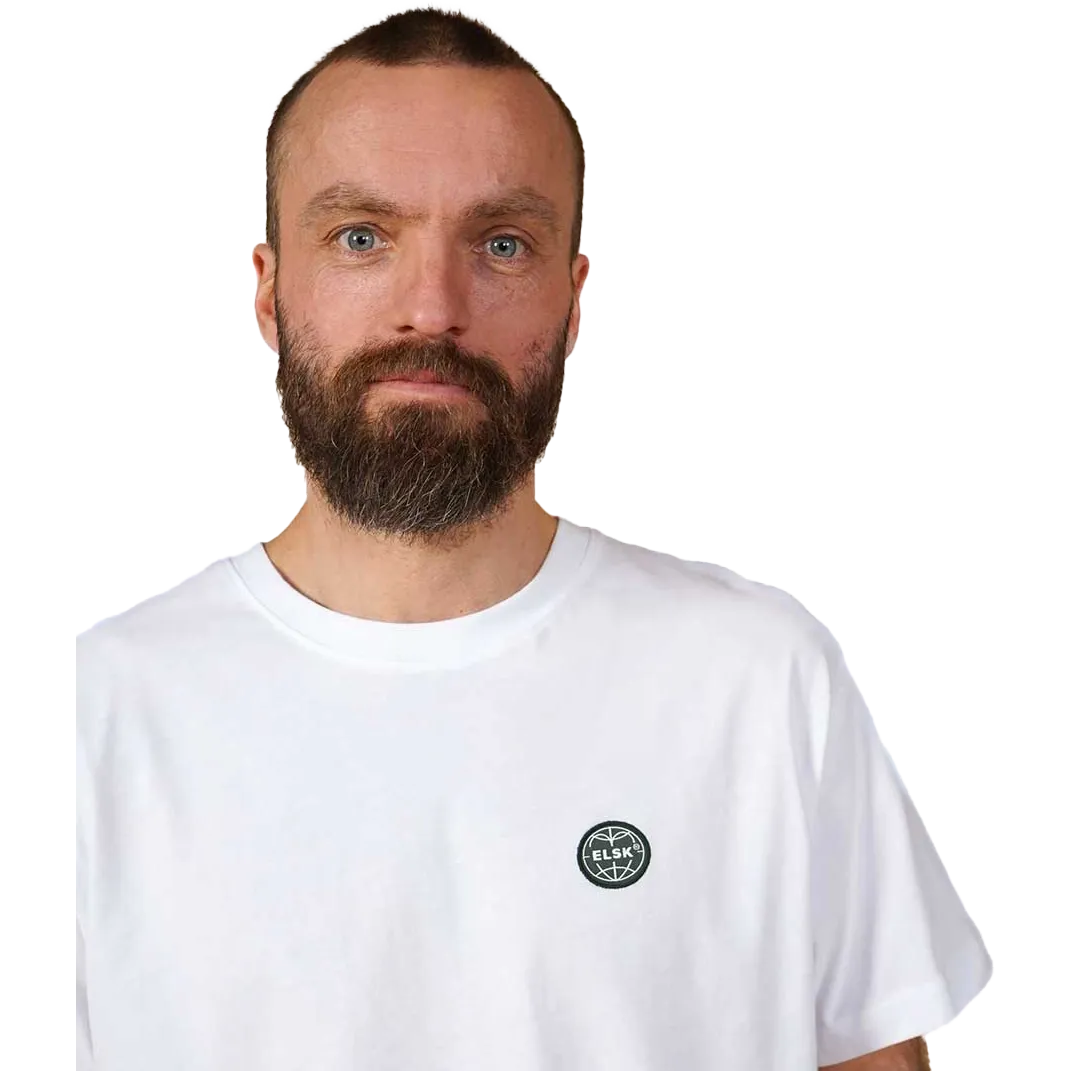 Globe Brushed T-shirt Men