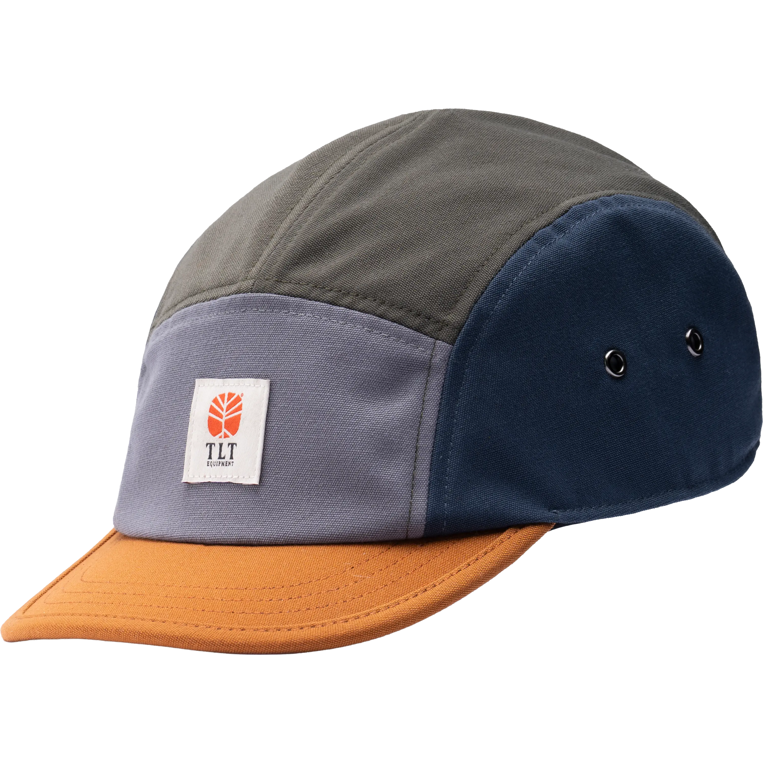 TLT Five Panel - Short Brim kasket - Grape Leaf - One size