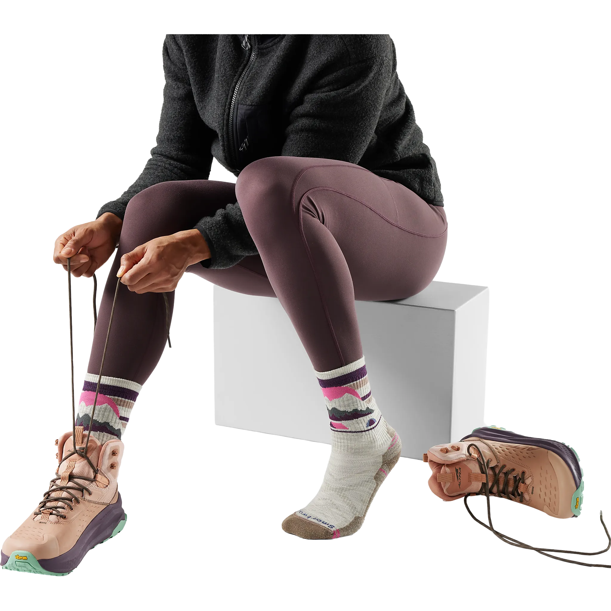 Performance Hike Light Cushion Crew Women uldsokker