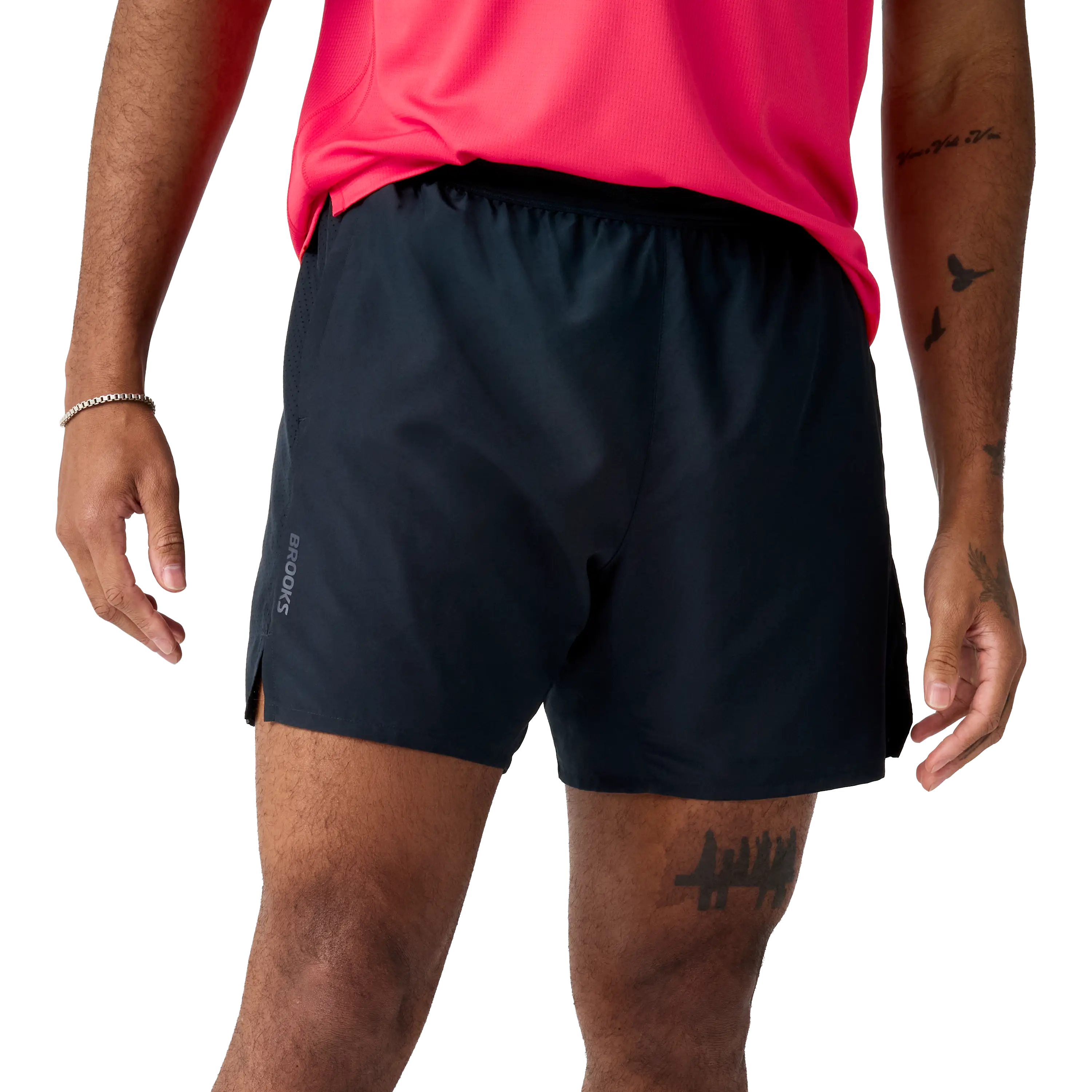 Brooks Dash 2-in-1 Short Men - Black - XL - Løbeshorts