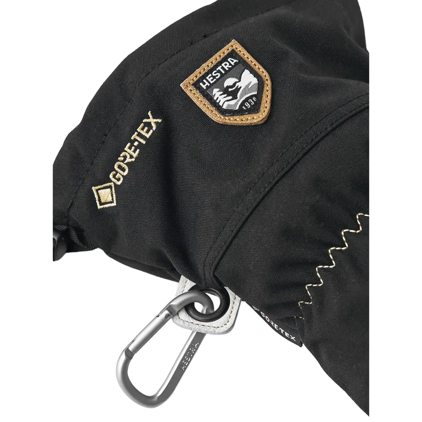 Army Leather GTX 3-Finger skidvantar