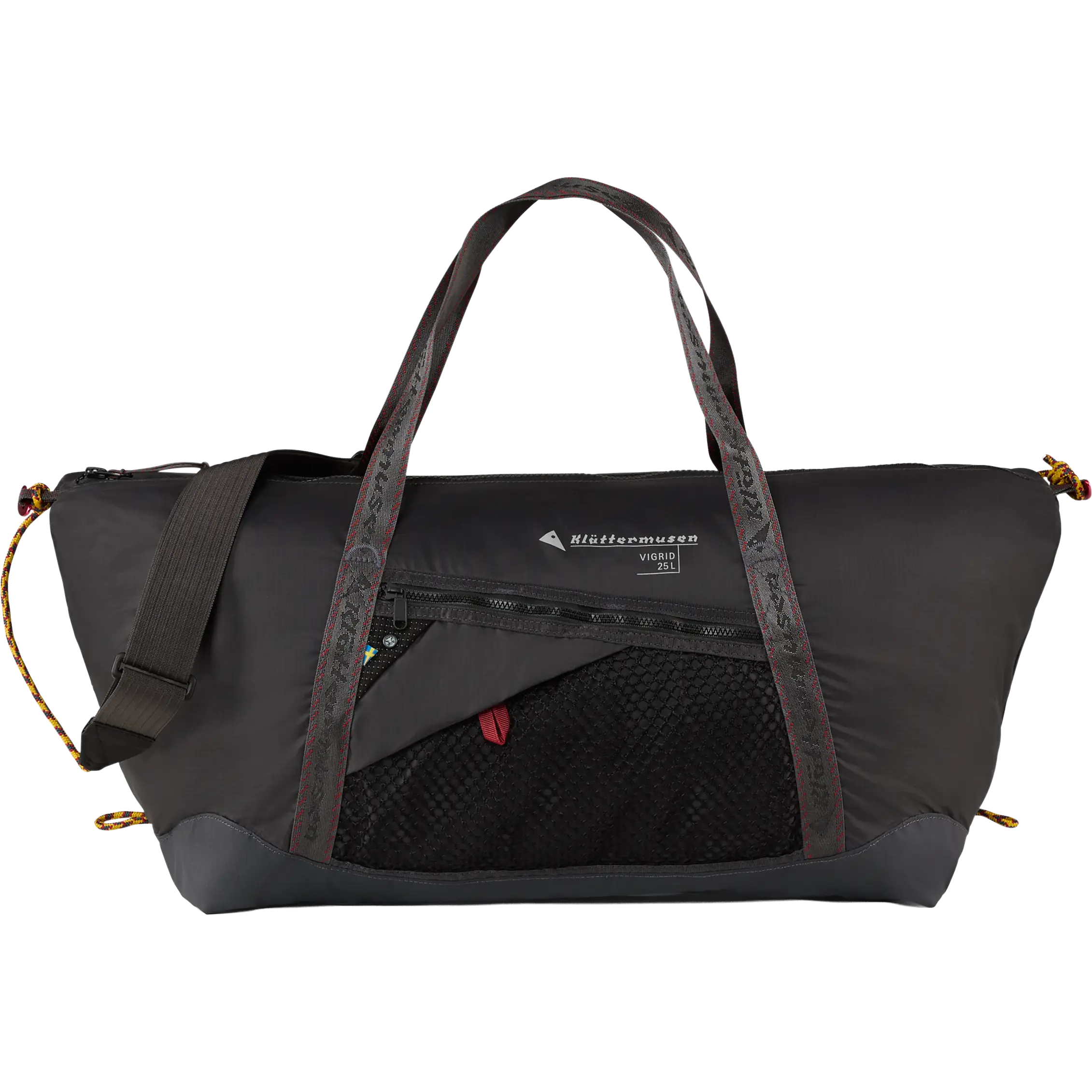 Klättermusen Mimer Duffelbag 25 - Raven - One size - Bagage til børn