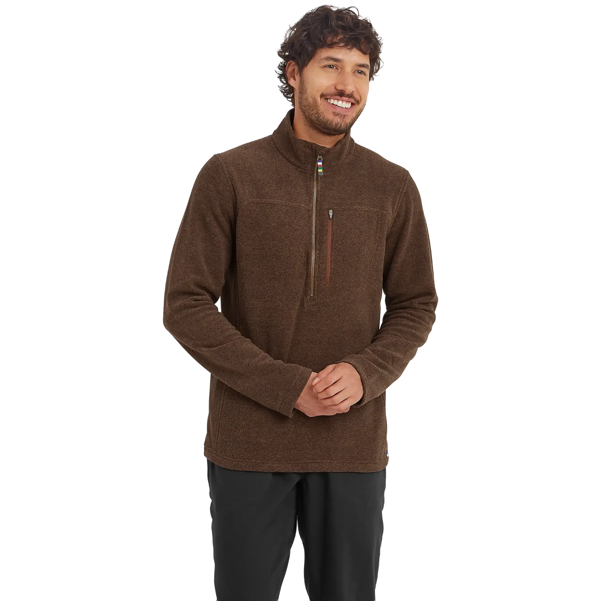 Rolpa Eco Zip Tee Men fleece