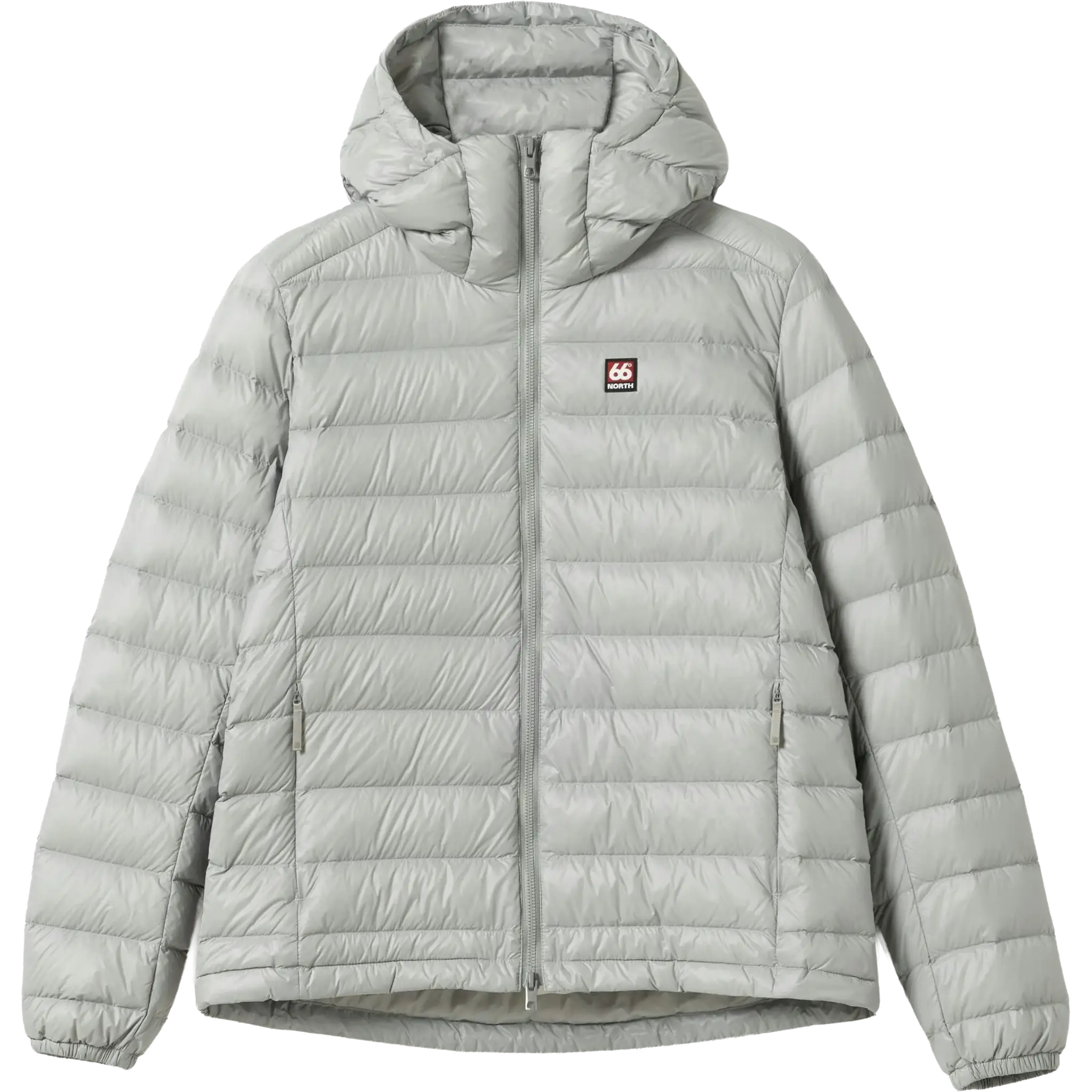 66°North Keilir Down Jacket Women - Grey Sky - M - Dunjakker