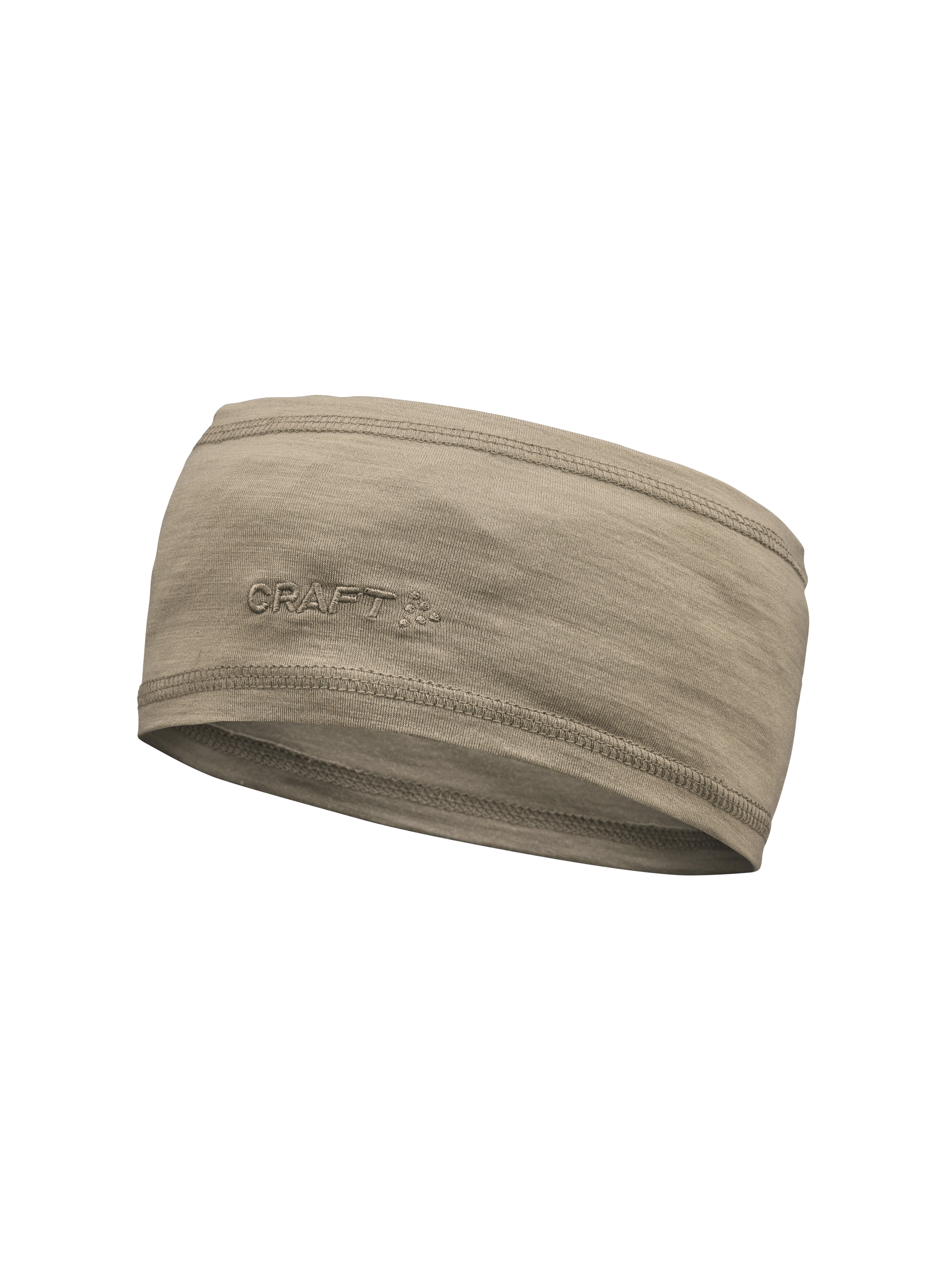 Craft Essence Wool Headband Unisex - Taupe - L/XL