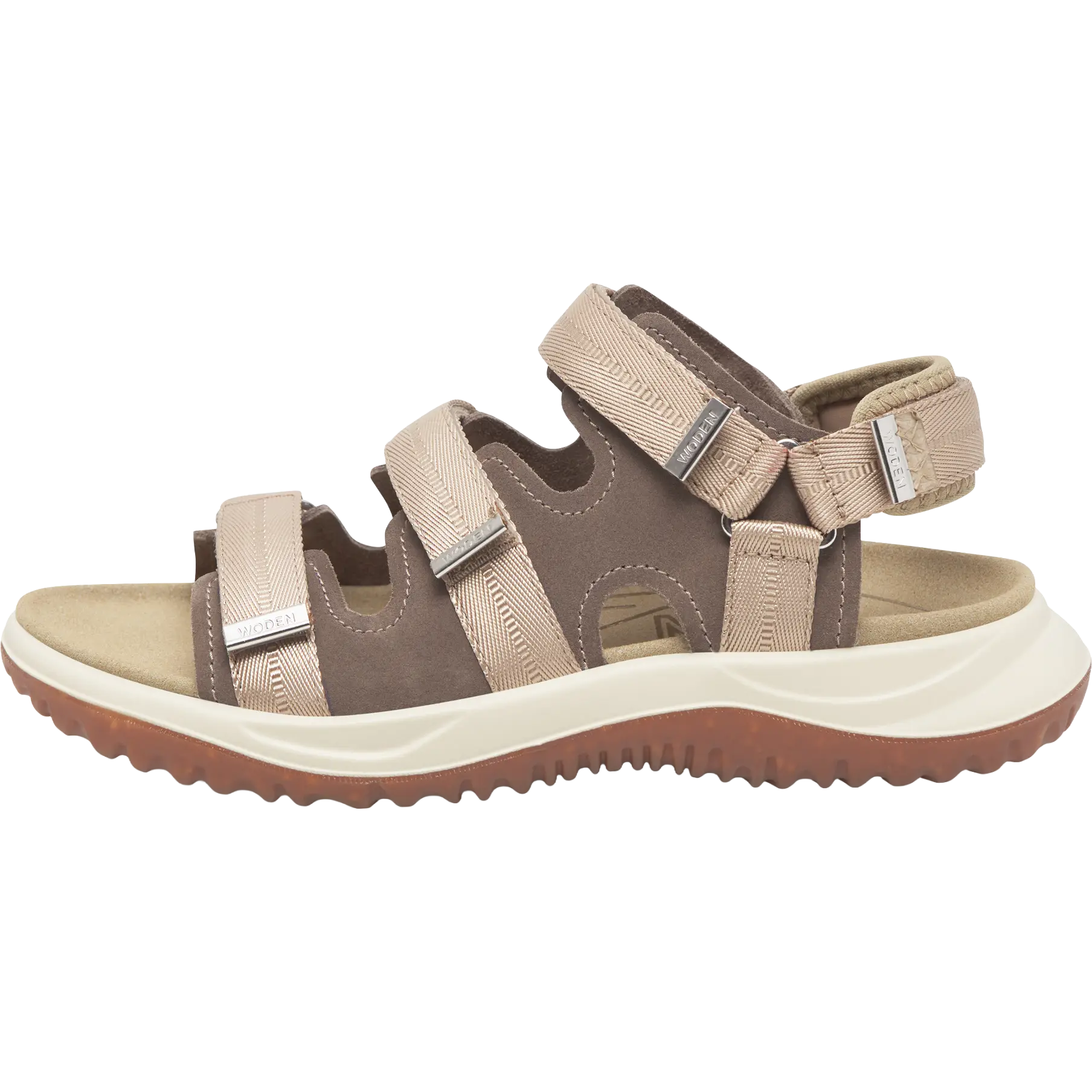 WODEN Caroline Sandal Women - Silver Mink - 38 - Sandaler