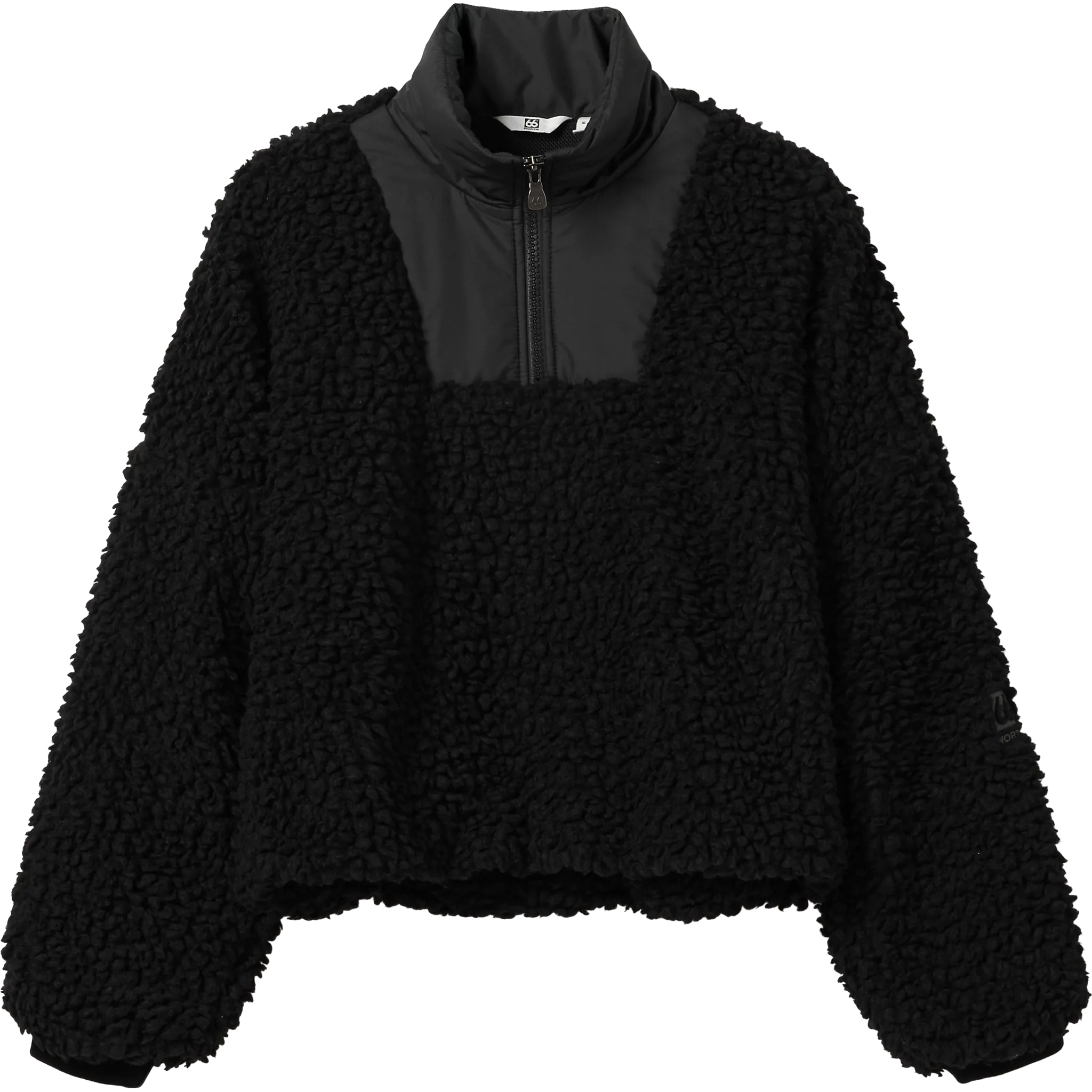 Varmahlid Shearling Zip Neck