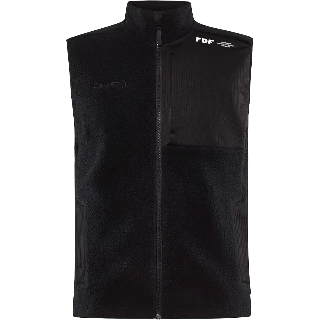ADV Explore Pile Fleece Vest m/Logo Men