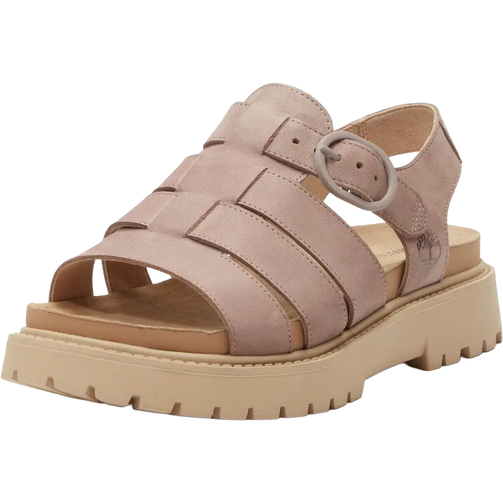 Timberland Clairemont Way Fisherman Sandal Nubuck Women - Light Purple Nubuck - 37 - Sandaler