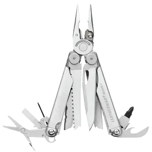 Leatherman Wave Plus multitool - Stainless Steel - One size - Multitools