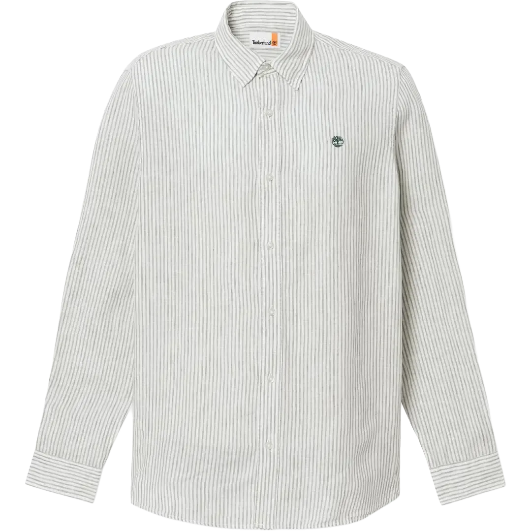 Mill Brook Linen Striped Shirt Reg Men