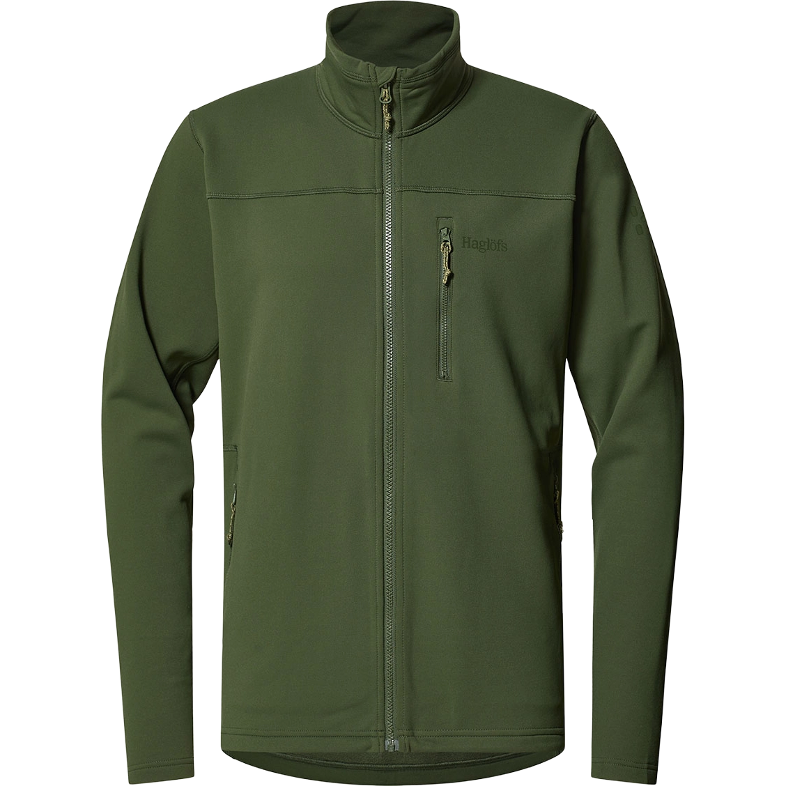 Haglöfs Rosson Mid Jacket Men fleece - Seaweed Green - S - Fleecetrøjer