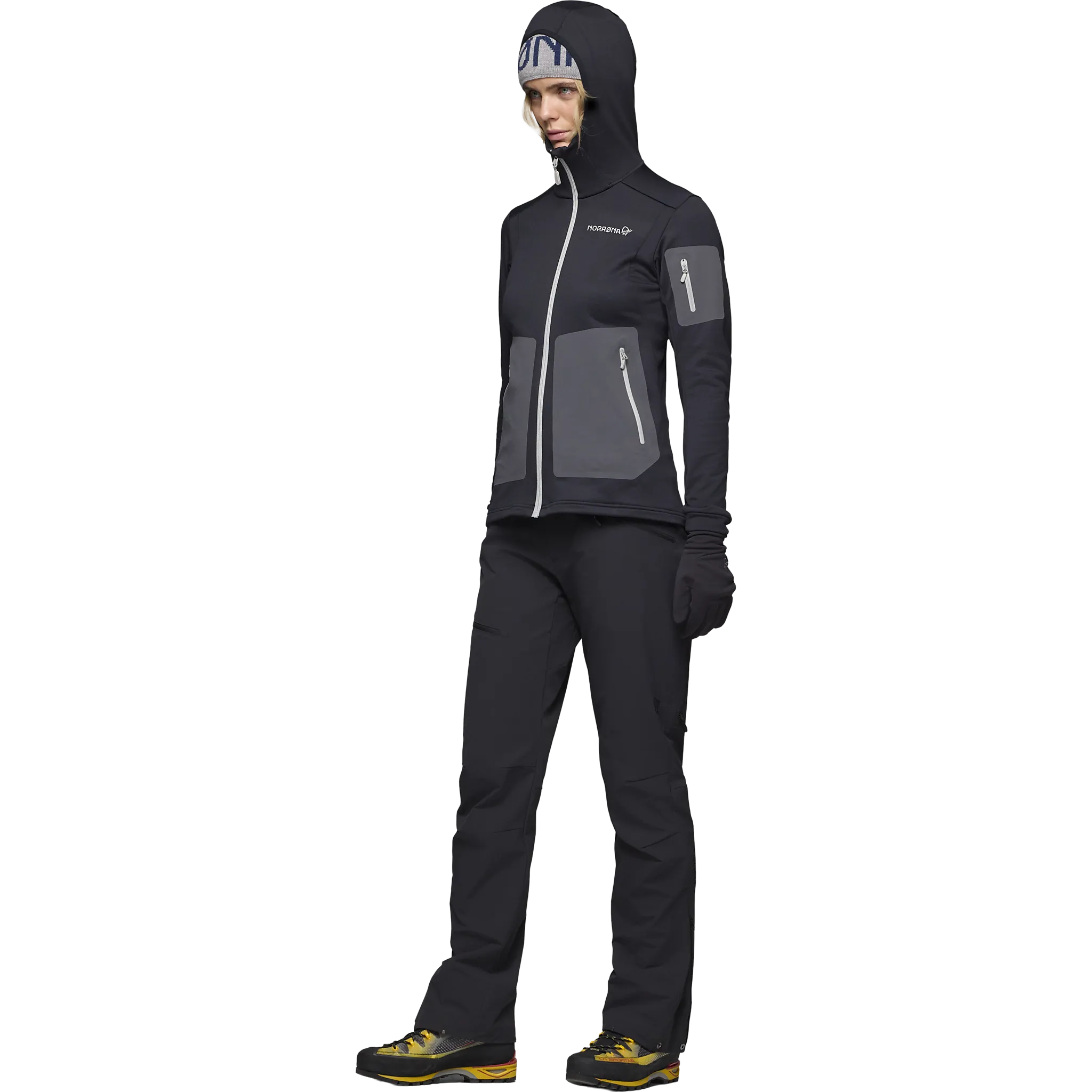 Falketind Warm2 Stretch Hood Women