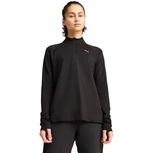 Run Velocity Cloudspun 1/4 Zip Women Plu