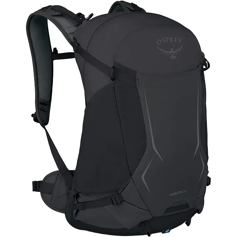 Osprey Hikelite 26 - Raven Black - One size - Små rygsække