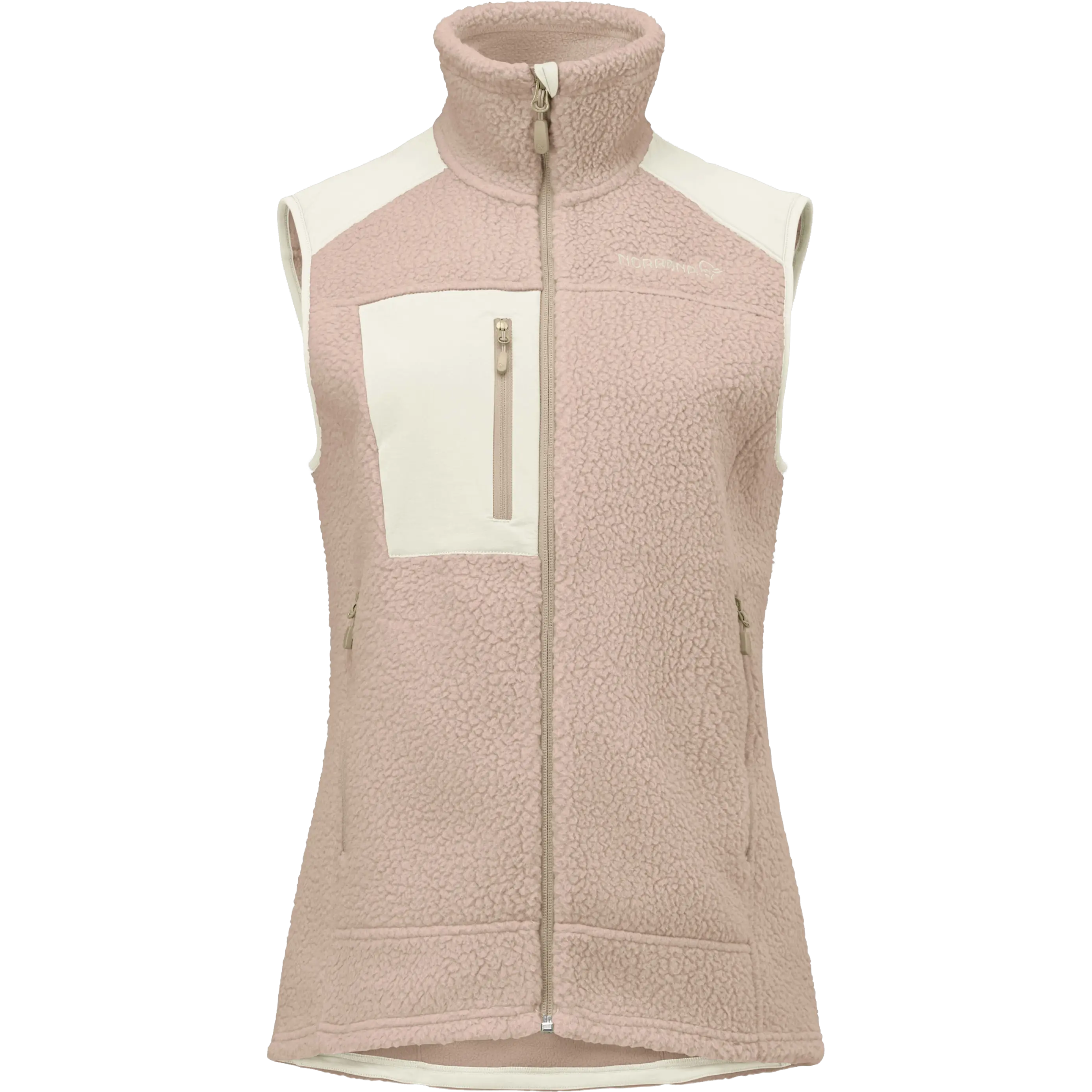 Norrøna Trollveggen Warm3 Vest Women fleecevest - Winter Twig - XS - Veste