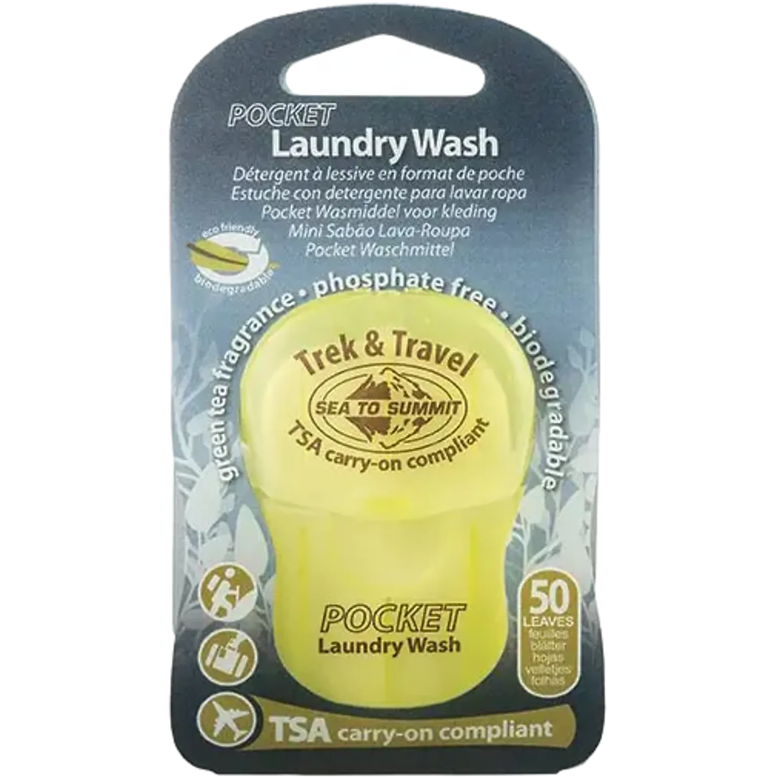 Trek & Travel Pocket Laundry Wash 50 blade sæbe