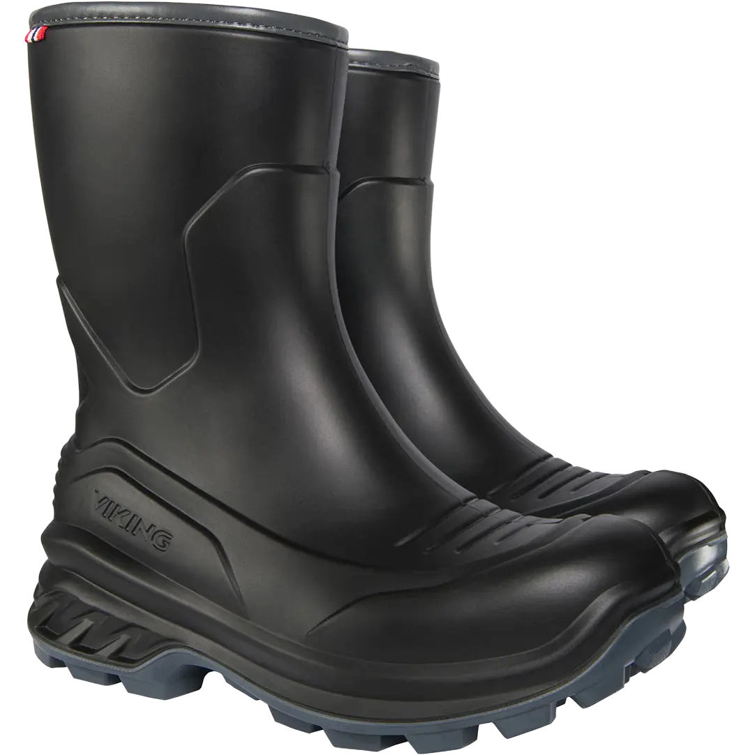 Viking Trophy Icefighter Mid Warm vinterstøvle - Black/Grey - 43 - Vinterstøvler