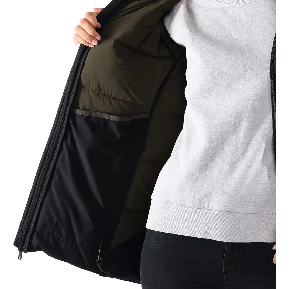 High-AF Down Stretch Parka Women dunjakke