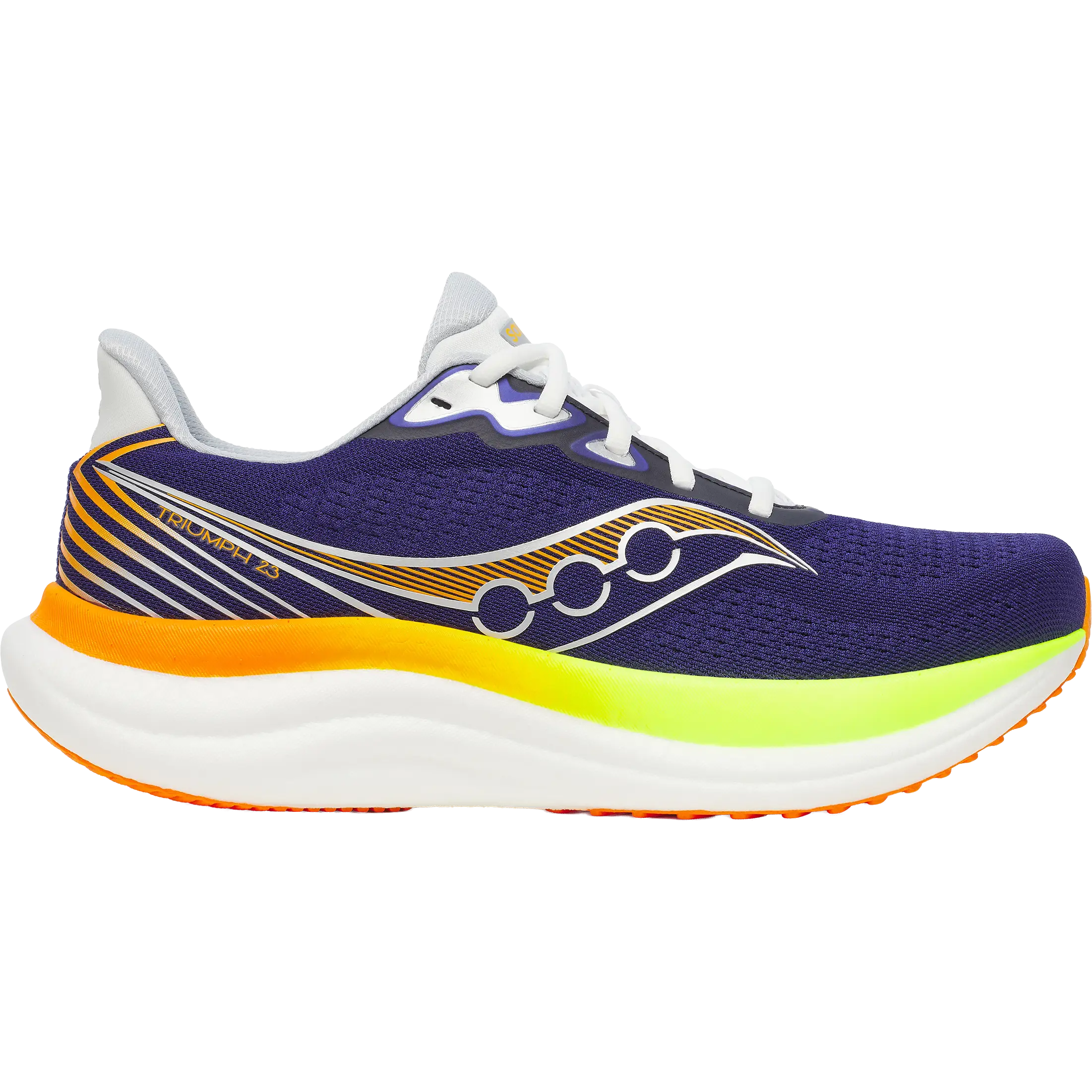 Saucony Triumph 23 Men - Frigid/Citron - US10,5/UK9,5/44,5 - Mængdetræningssko