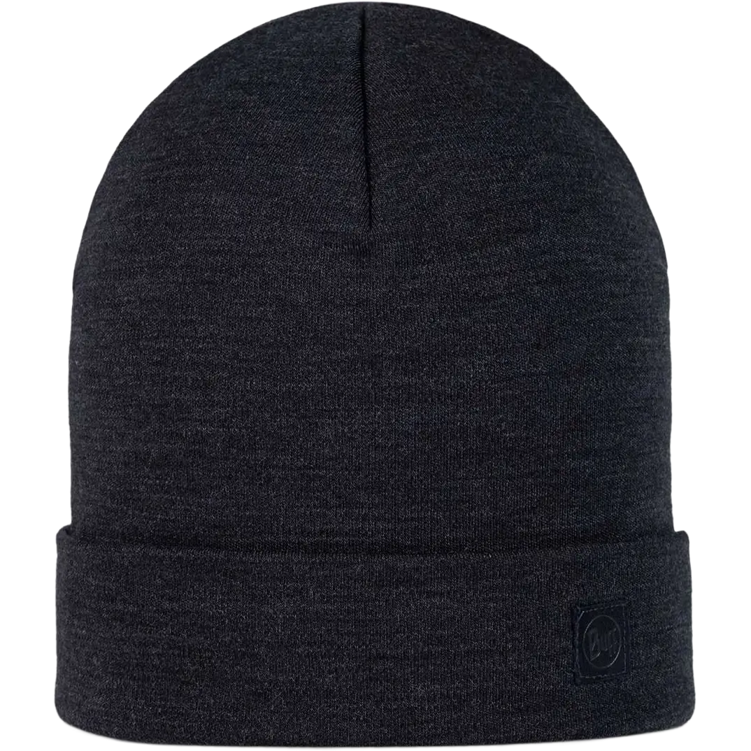 Buff Heavyweight Merino Wool Hat Loose hue - Solid Indigo - One size - Huer