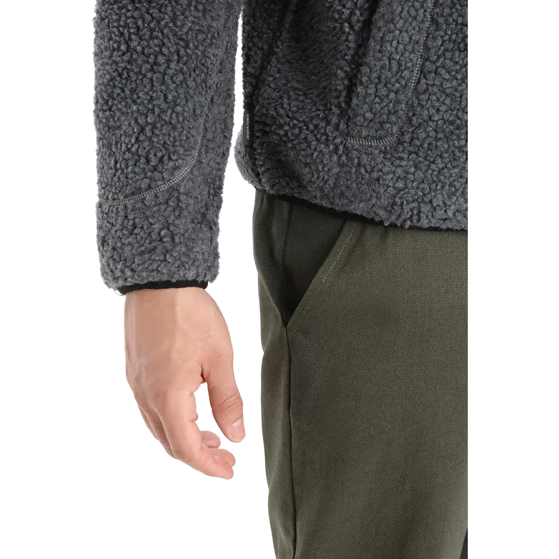 ICL RealFleece Sherpa LS Half Zip Men herretrøje