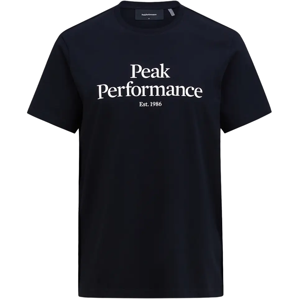 Peak Performance Original Tee Men - Black - 2XL - Kortærmet T-shirts