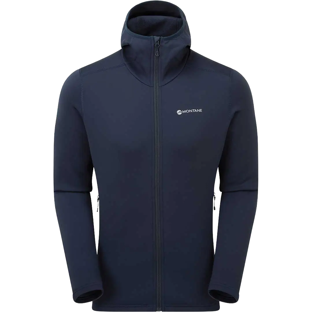 Montane Fury Hoodie Men herrefleece - Eclipse Blue - M - Fleecetrøjer