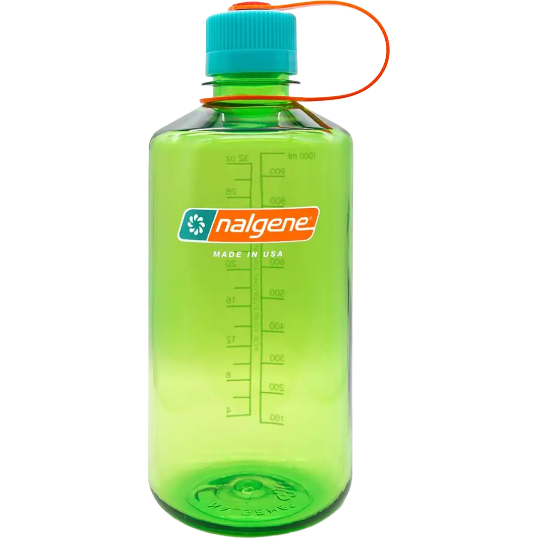 Nalgene Narrow Mouth Sustain 1000 ml flaske - Pear - One size - Vandflaske