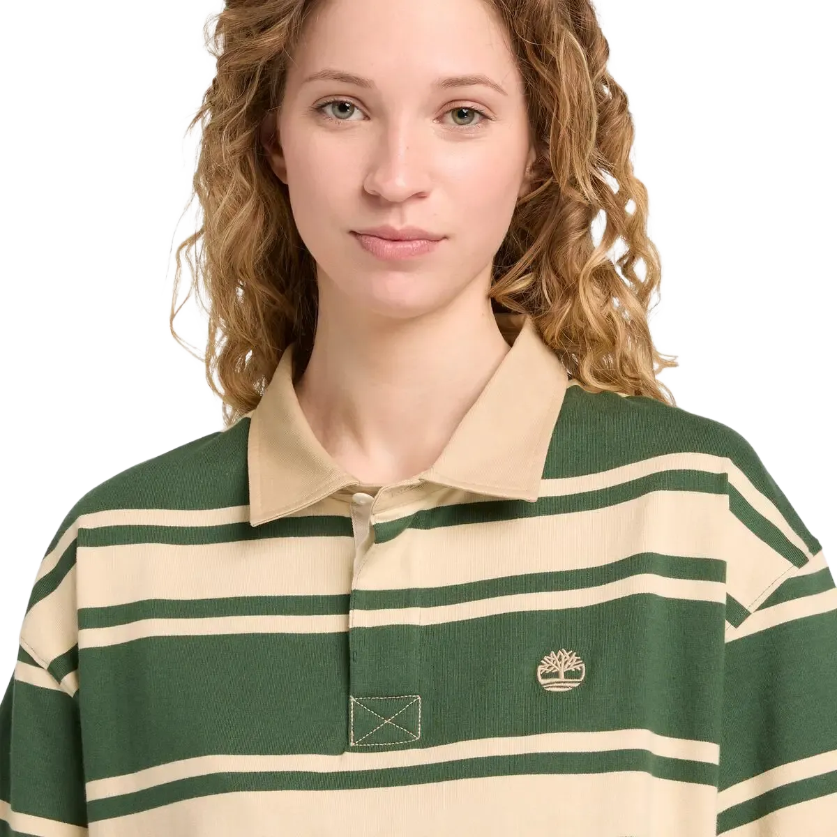 SS Striped Rugby Polo