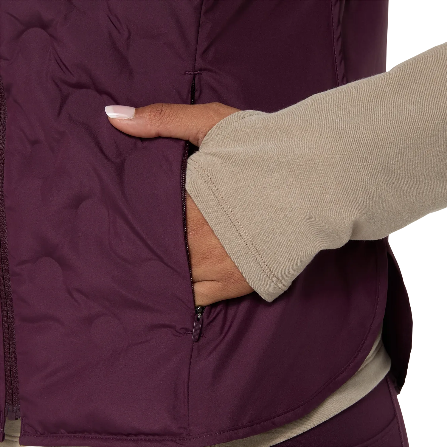 Nagino Run Padded Gilet Women