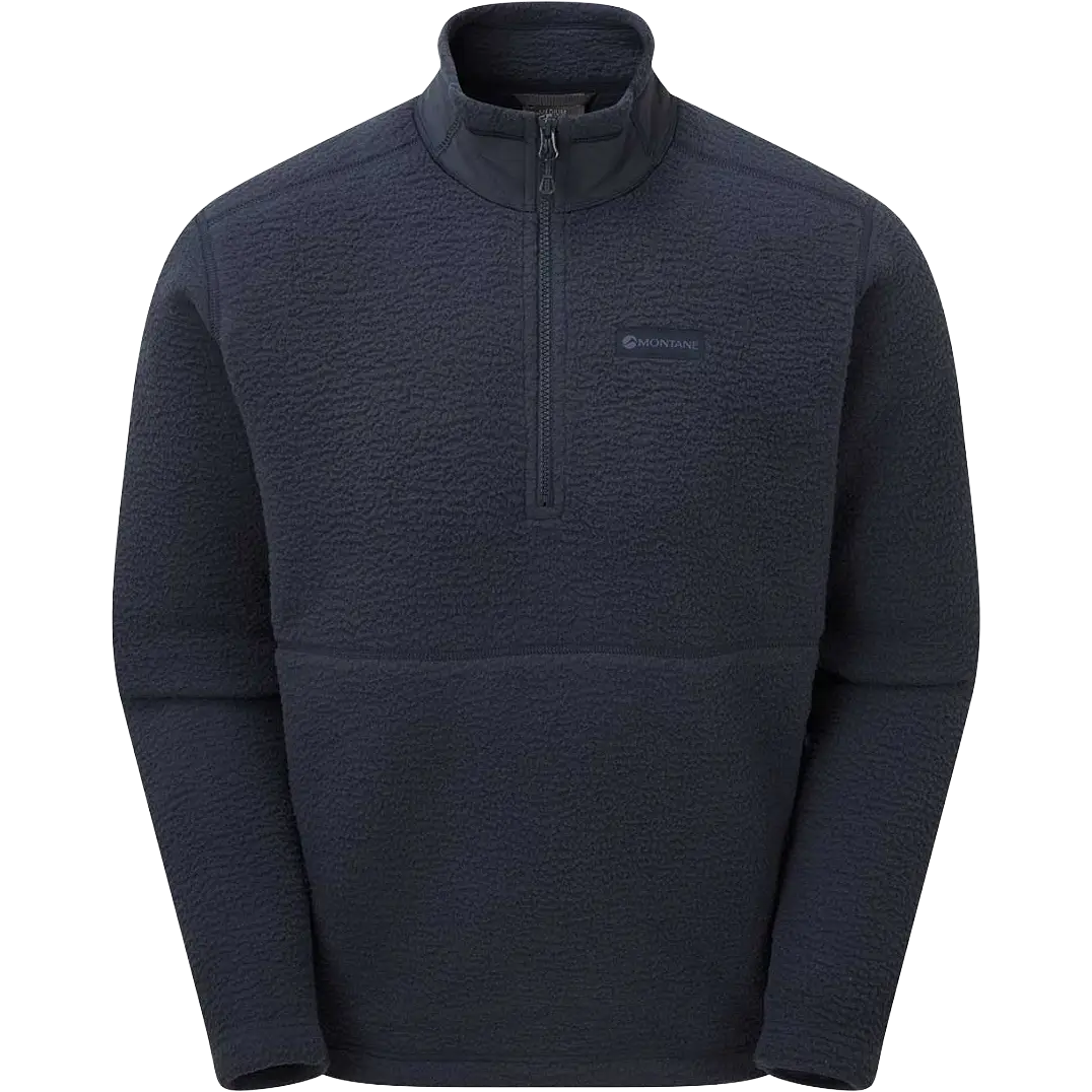 Montane Chonos Smock Men fleece - Eclipse Blue - S - Fleecetrøjer