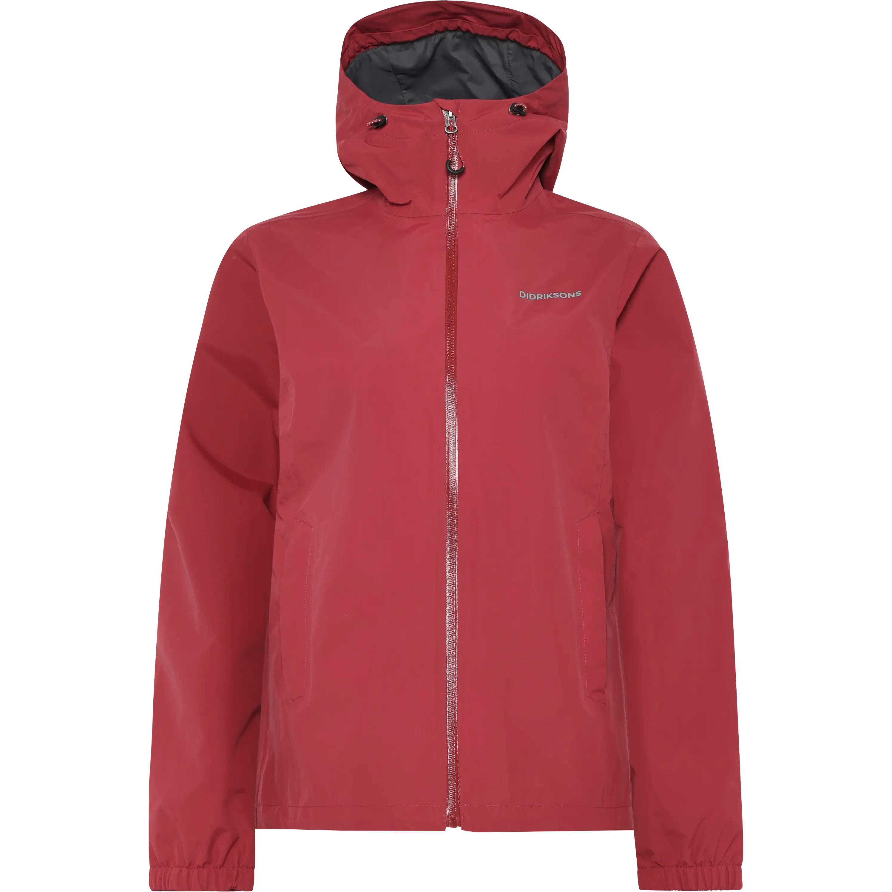 Didriksons Varja Jacket 2 Women regnjakke - Spring Red - 40 - Regnjakker