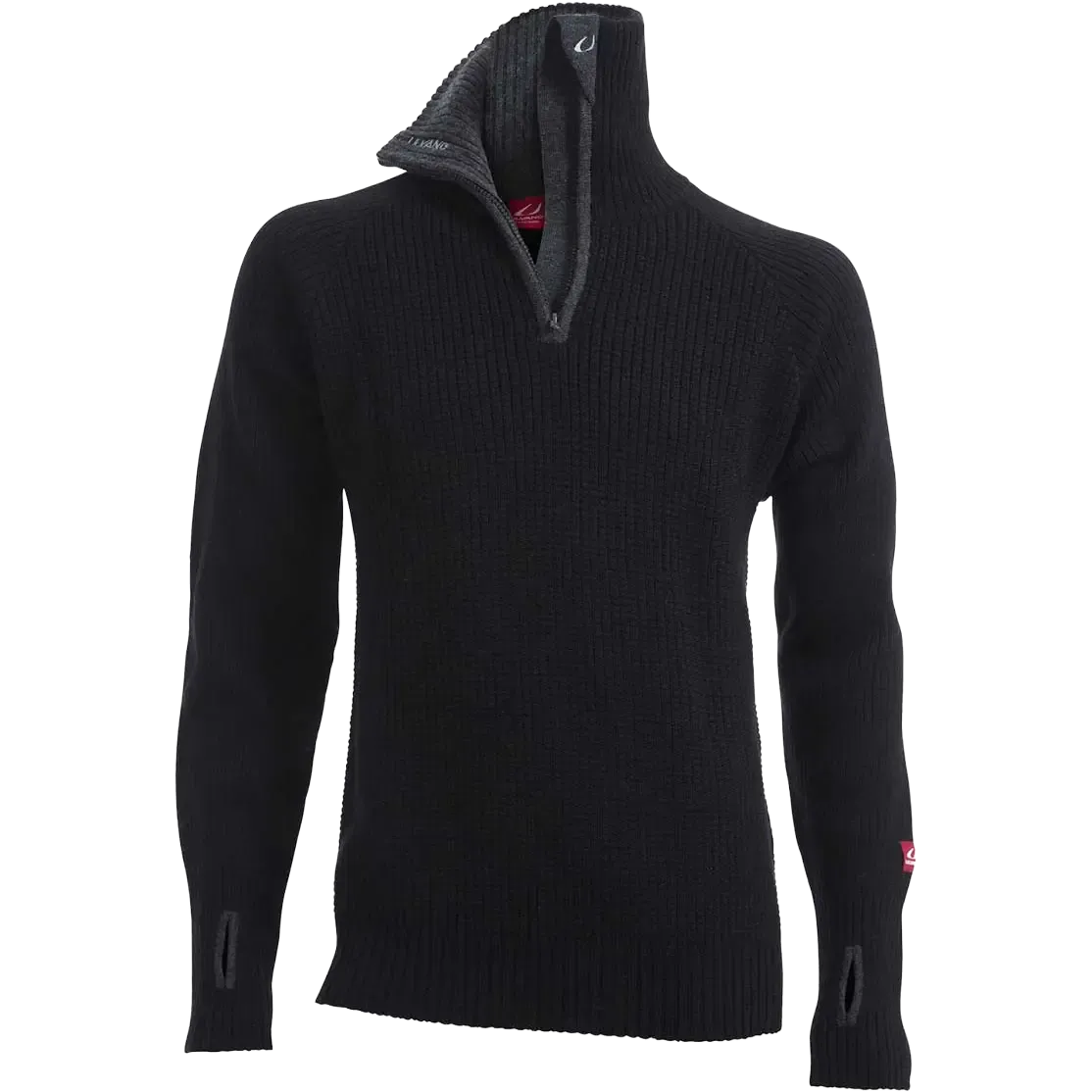 Rav Sweater W/Zip uldtrøje
