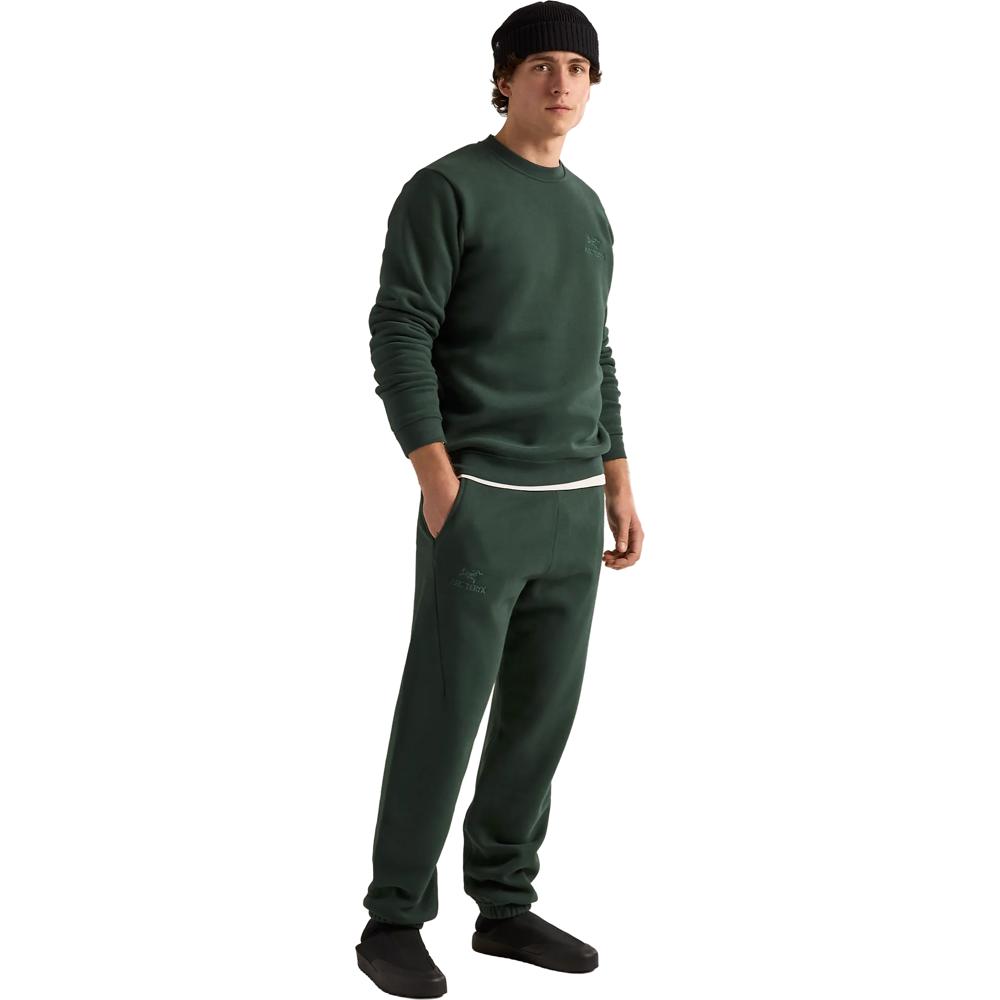 Emblem Fleece Crew Men