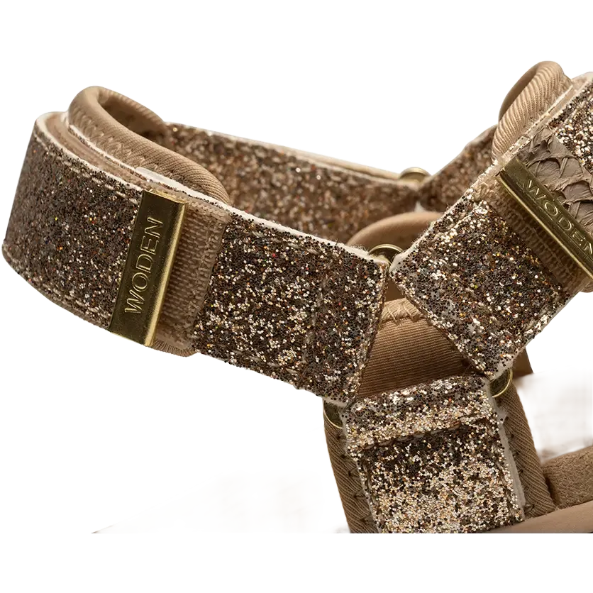 Line Glitter Sandal Women