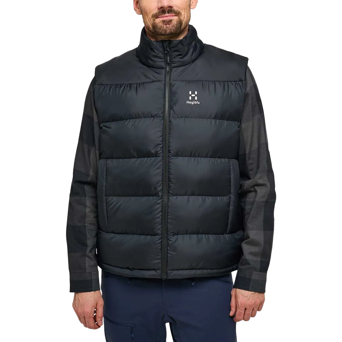 Puffy Mimic Vest Men herrevest