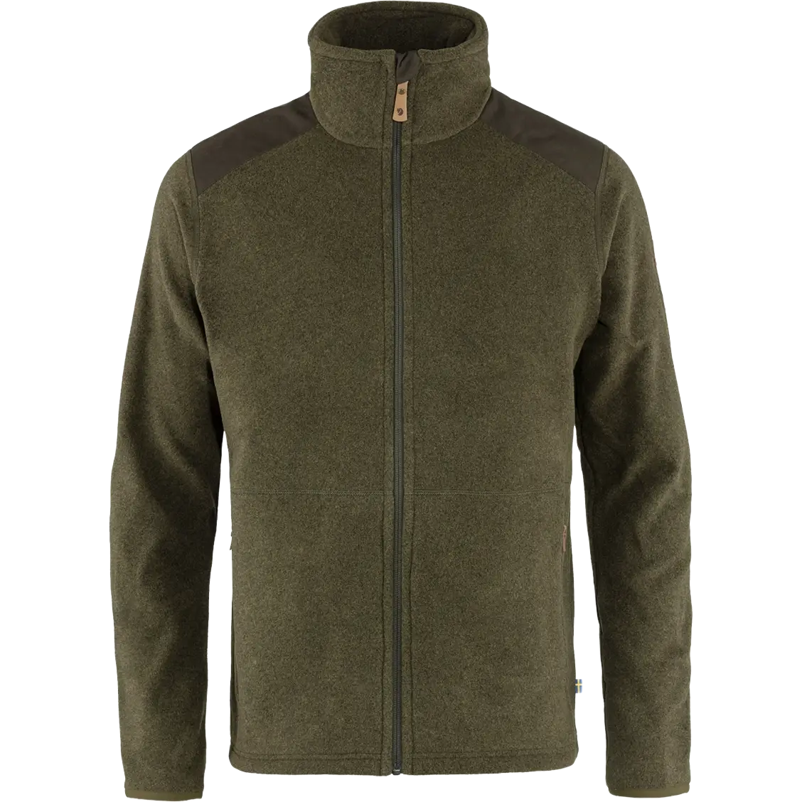 Fjällräven Sten Fleece - Dark Olive - XXXL - Fleecetrøjer