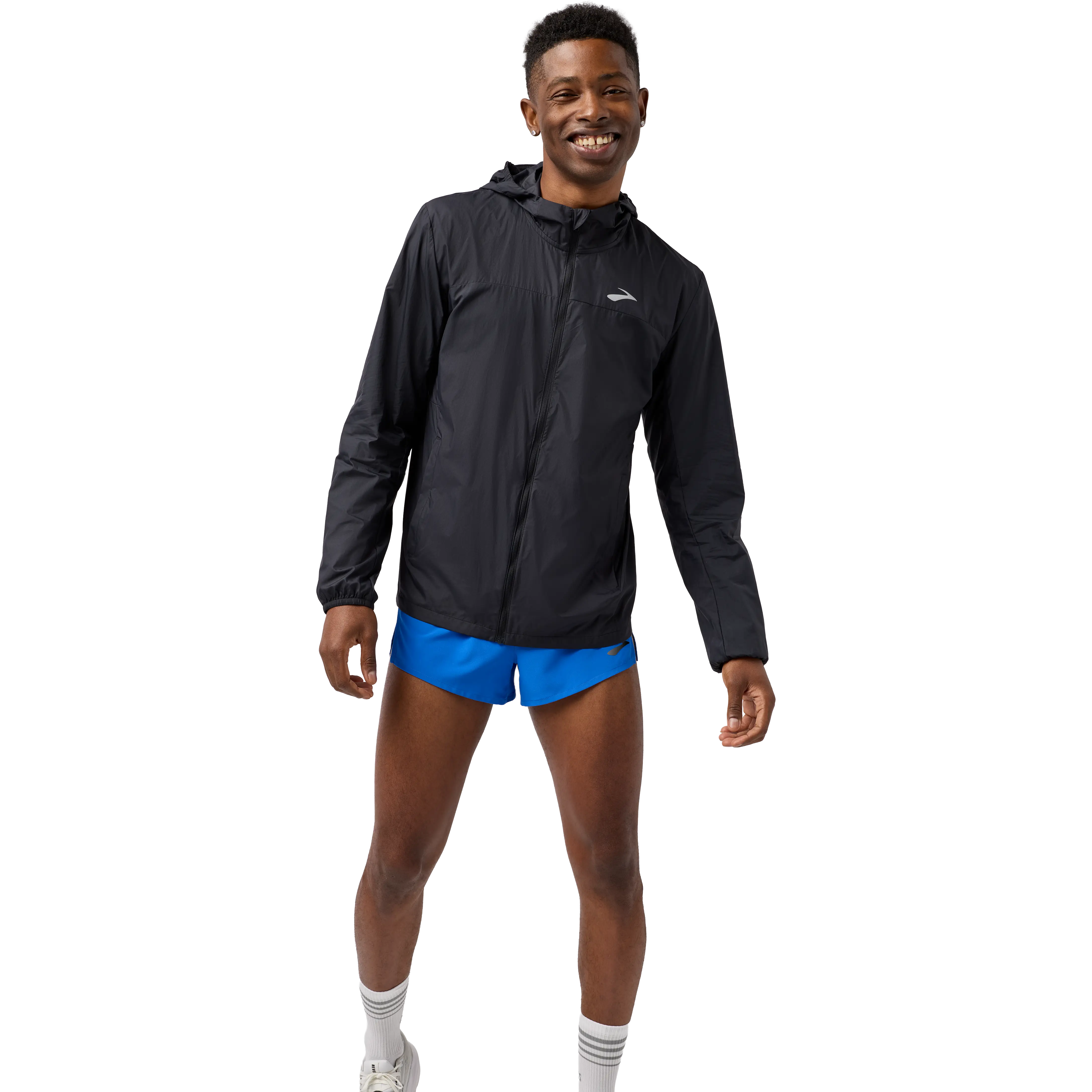 Brooks Canopy Packable Jacket Men - Black - XL - Løbejakker