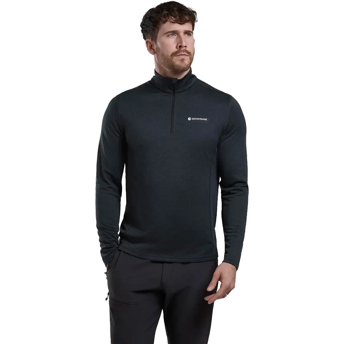 Dart Zip Neck Men løbetrøje