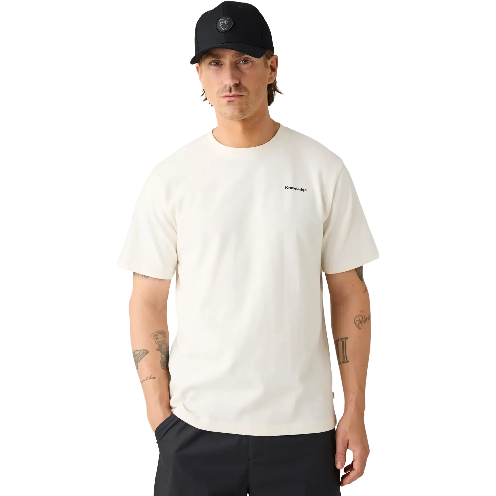 Scenery Back Print T-shirt Men