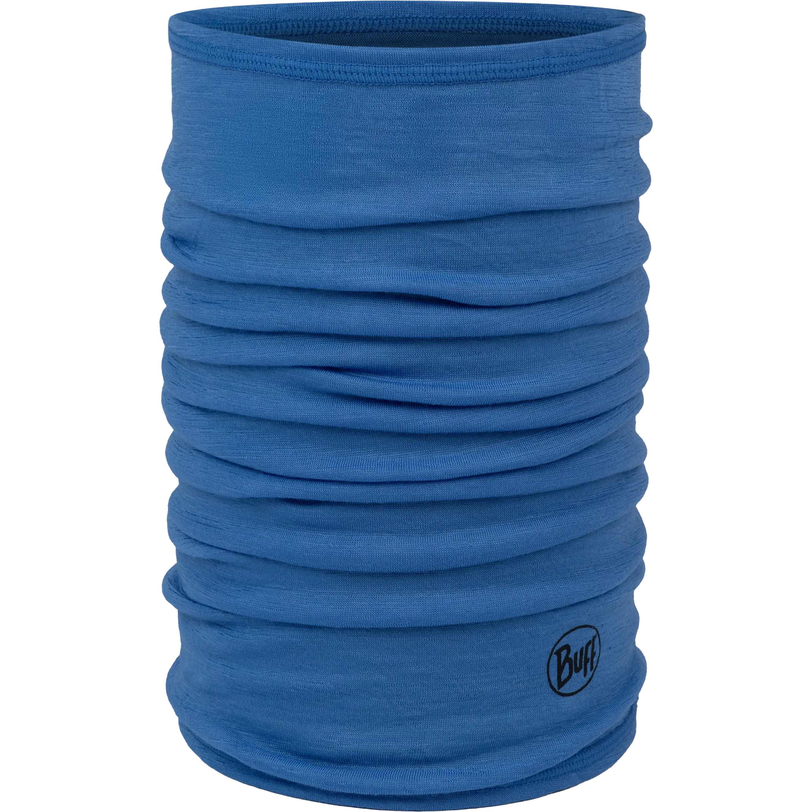 Lightweight Merino Wool Junior Buff halsedisse - Solid Royal - One size - Halsedisser til børn