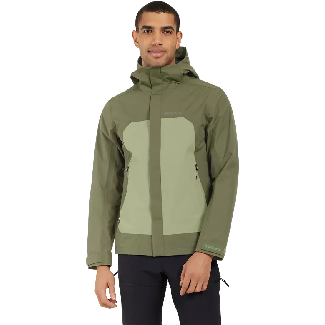 Grit Jacket 3 m/logo Men regnjakke