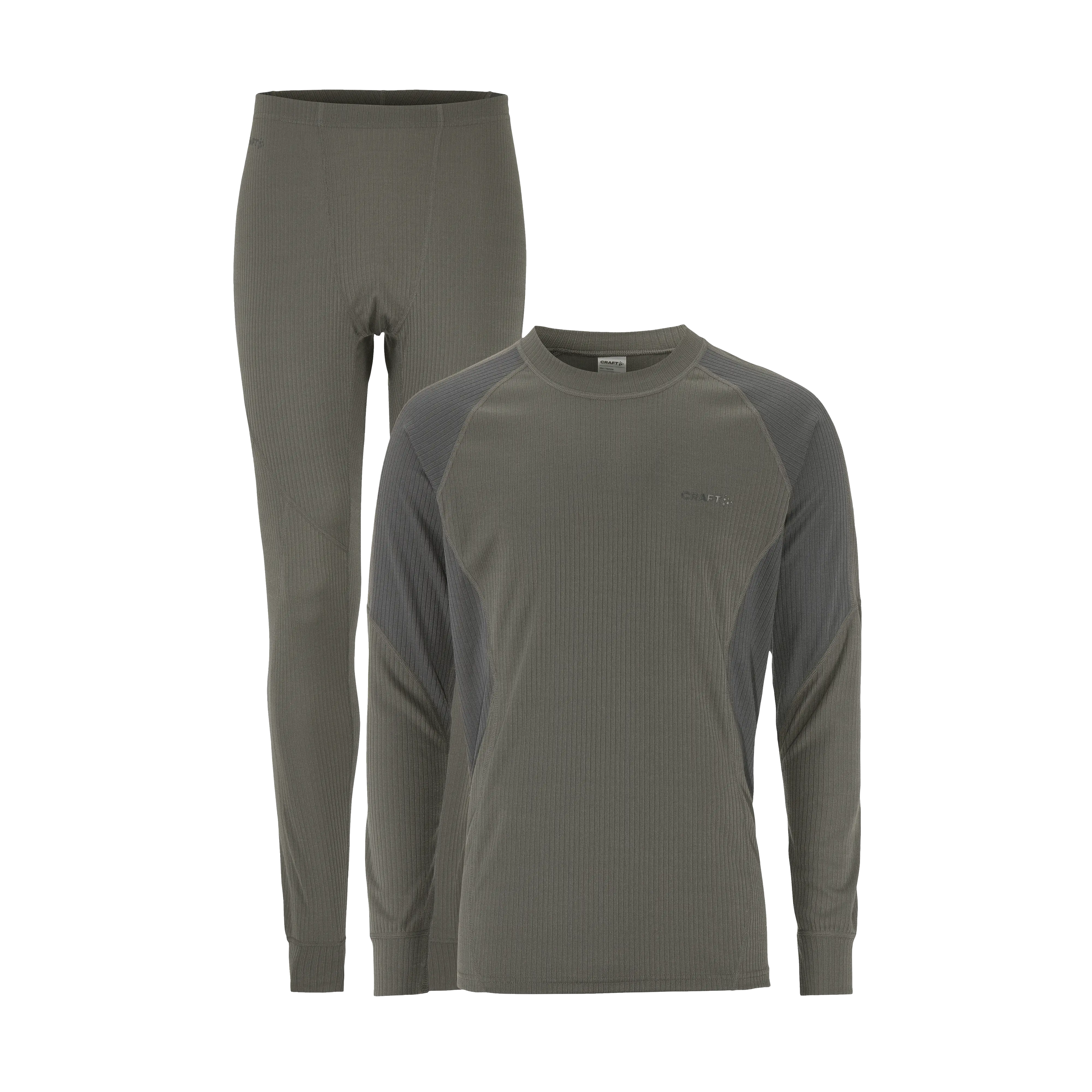 Craft Core Dry Baselayer Set Men - Granite/Asphalt - XXL - Skiundertøj
